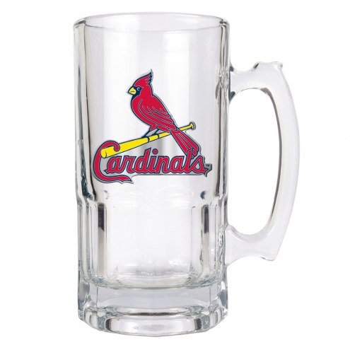 St. Louis Cardinals MLB 1 Liter Glass Macho Mug