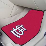 St. Louis Cardinals 2-Piece Carpet Car Mats