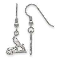 St. Louis Cardinals Sterling Silver Small Dangle Earrings