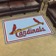 St. Louis Cardinals 4' x 6' Area Rug