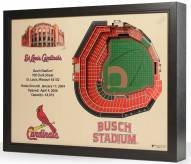 St. Louis Cardinals 25-Layer StadiumViews 3D Wall Art