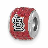 St. Louis Cardinals Sterling Silver Charm Bead
