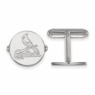 St. Louis Cardinals Sterling Silver Cuff Links