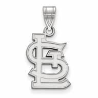 St. Louis Cardinals Sterling Silver Medium Pendant