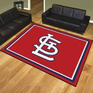 St. Louis Cardinals "STL" 8' x 10' Area Rug