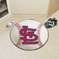 St. Louis Cardinals "STL" Baseball Rug