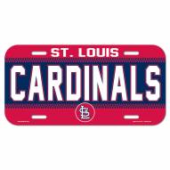 St. Louis Cardinals License Plate