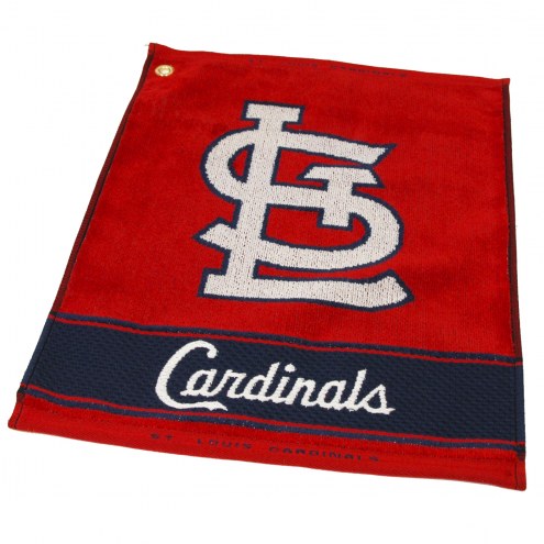 St. Louis Cardinals Woven Golf Towel