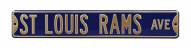 Los Angeles Rams NFL Authentic Street Sign
