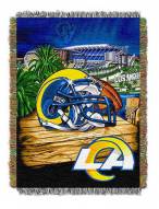 Los Angeles Rams NFL Woven Tapestry Throw