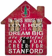 Stanford Cardinal 12" House Sign