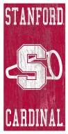 Stanford Cardinal 6" x 12" Heritage Logo Sign