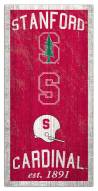 Stanford Cardinal 6" x 12" Heritage Sign