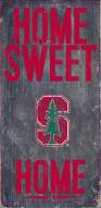 Stanford Cardinal 6" x 12" Home Sweet Home Sign