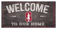 Stanford Cardinal 6" x 12" Welcome Sign