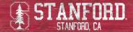 Stanford Cardinal 6" x 24" Team Name Sign