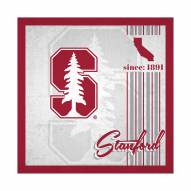 Stanford Cardinal Album 10" x 10" Sign
