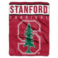 Stanford Cardinal Basic Plush Raschel Blanket