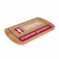 Stanford Cardinal Billboard Glass Top Serving Tray