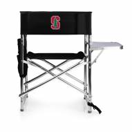 Stanford Cardinal Black Sports Folding Chair