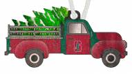 Stanford Cardinal Christmas Truck Ornament