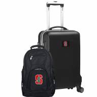 Stanford Cardinal Deluxe 2-Piece Backpack & Carry-On Set
