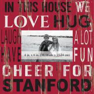 Stanford Cardinal In This House 10" x 10" Picture Frame