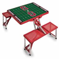 Stanford Cardinal Red Sports Folding Picnic Table