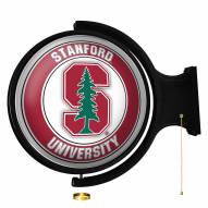 Stanford Cardinal Round Rotating Lighted Wall Sign