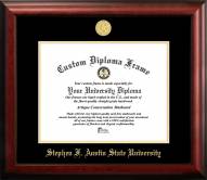 Stephen F. Austin State Lumberjacks Gold Embossed Diploma Frame
