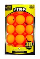 Stiga 38-Pack Table Tennis Balls - Orange
