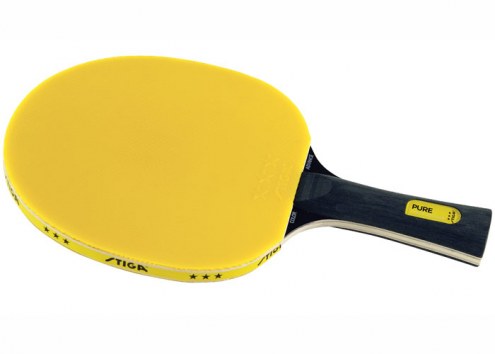 Stiga Pure Color Advance Yellow Ping Pong Racket