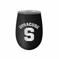 Syracuse Orange 10 oz. Stealth Blush Wine Tumbler
