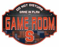 Syracuse Orange 12" Game Room Tavern Sign