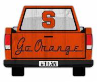 Syracuse Orange 12" Truck Back Cutout Sign
