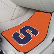 Syracuse Orange 2-Piece Carpet Car Mats
