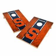 Syracuse Orange 2' x 3' Vintage Wood Cornhole Game