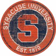 Syracuse Orange 24" Heritage Logo Round Sign