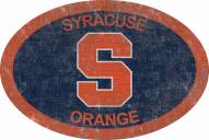 Syracuse Orange 46" Team Color Oval Sign