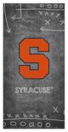 Syracuse Orange 6" x 12" Chalk Playbook Sign