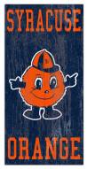 Syracuse Orange 6" x 12" Heritage Logo Sign