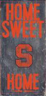 Syracuse Orange 6" x 12" Home Sweet Home Sign