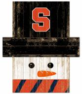 Syracuse Orange 6" x 5" Snowman Head