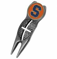 Syracuse Orange Black Crosshairs Divot Tool