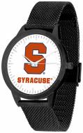 Syracuse Orange Black Mesh Statement Watch
