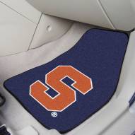 Syracuse Orange Blue 2-Piece Carpet Car Mats