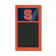 Syracuse Orange Chalk Note Board