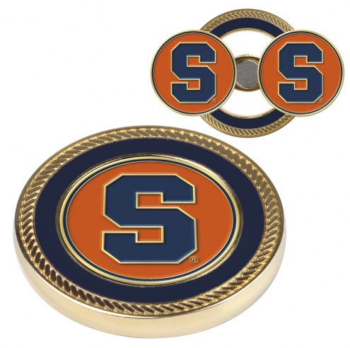 Syracuse Orange Challenge Coin with 2 Ball Markers