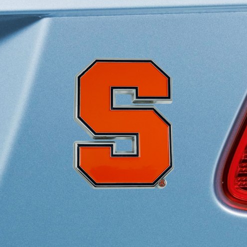 Syracuse Orange Color Car Emblem