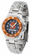 Syracuse Orange Competitor Steel AnoChrome Women's Watch - Color Bezel
